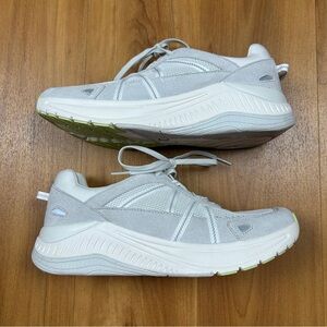 Dansko Poppy Sneakers Women Size 40 Gray White Comfort Walking Shoes